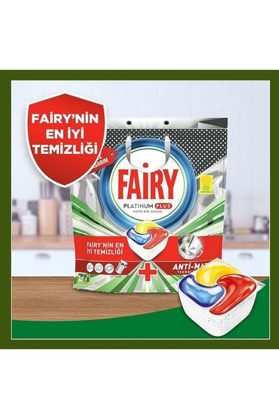 Fairy 160 Tablet (4x40) Platinum Plus Hiper Ekonomi (Kısa Program ile elektrikten tasarruf)