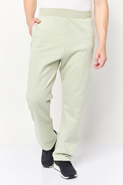 adidas بنطال رياضي رجالي مناسب لكرة السلة، لون أخضر نعناعي