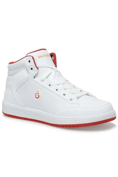 Galatasaray Kort Pu Hi Unisex Αθλητικά Παπούτσια Λευκά