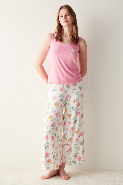 Penti Flora Solid Athlete Pajama Top