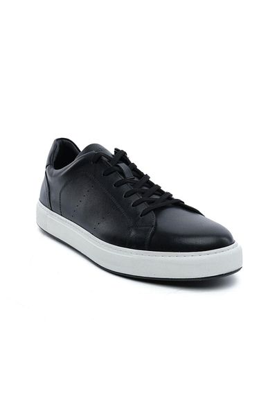 Greyder 64703L Black Men's Genuine Leather Sneaker