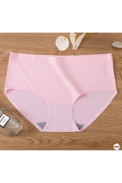 CEGEB 4 Pack High Waist Basic Laser Cut Bikini Panties Kilot 4 Pack