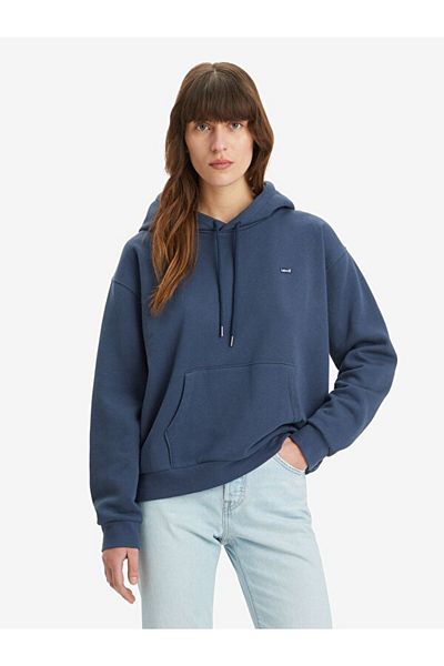 Levi's Hanorac de zi cu zi pentru femei, cu glugă, albastru bleumarin 001tz-0002