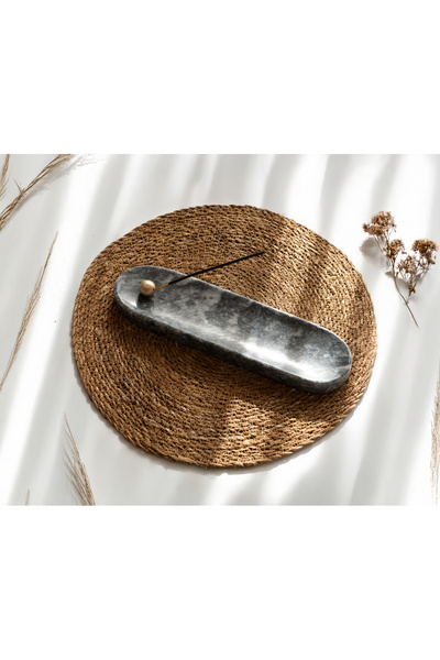 Genel Markalar Dyana 30cm Lüks Mermer Tütsülük - Pirinç Tütsü Tutacağı - El I...