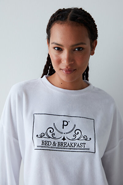 Penti Aria Beyaz Sweatshirt