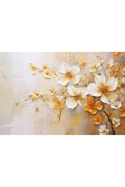 ve Tablou Canvas Magnolie, flori, natura, living, 80 x 50 cm