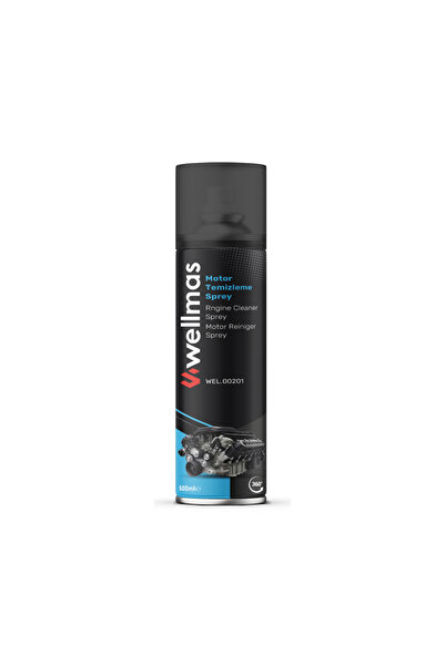 Wellmas Susuz Motor Temizleme Spreyi Motor Parlatıcı Sprey 500 Ml