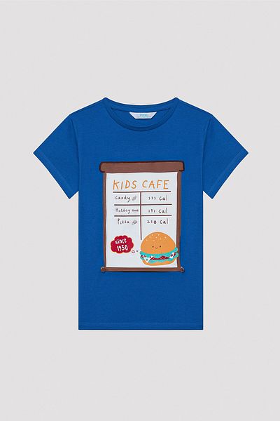 Penti Boy's The Menu Multicolor Pajama Set