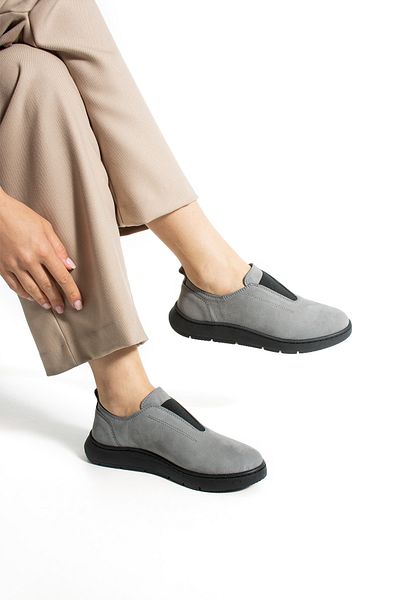Getcho Brenner Women's Genuine Leather Nubuck Women's Casual Shoes