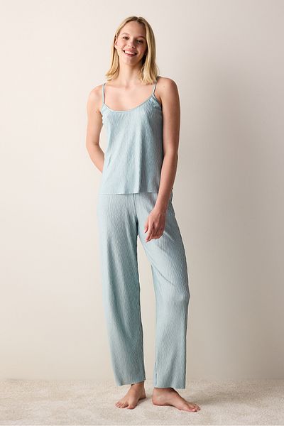 Penti Pantaloni de pijama Arianne - Pantaloni cu croiala relaxata