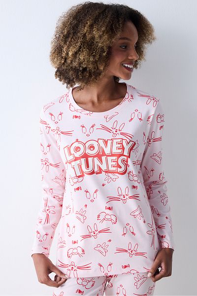 Penti Pyjama-Set „Happy Friends“ aus Baumwolle
