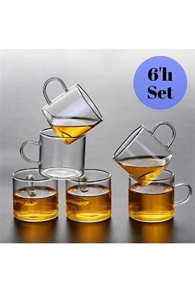 HUBBYCHEF Espresso Bardağı 6 Lı Set Kahve Bardağı