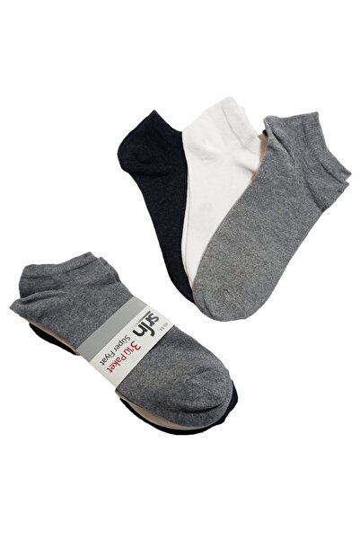 Shiron Sportswear&Company Ανδρικές οικονομικές κοντές κάλτσες 3 συσκευασιών