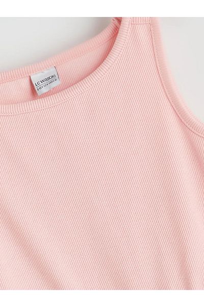 LC Waikiki Lcw Kids Pink U Collar Girl Dress