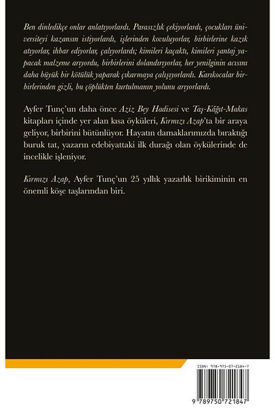 Bloomsbury Red Punishment - Ayfer Tunç