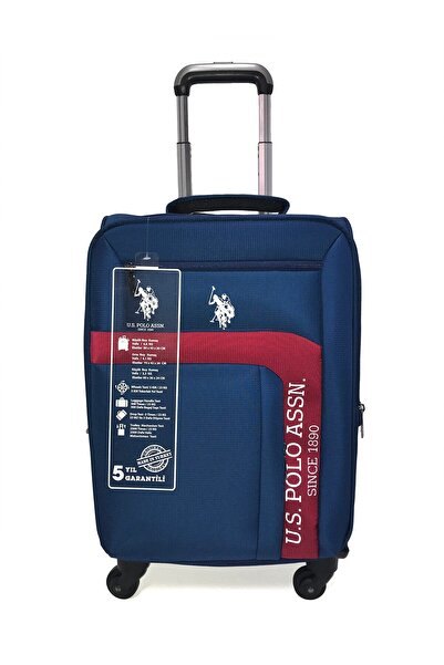 U.S. Polo Assn. Kabin Boy Kumaş Lacivert Valiz Set Plvlz21266c