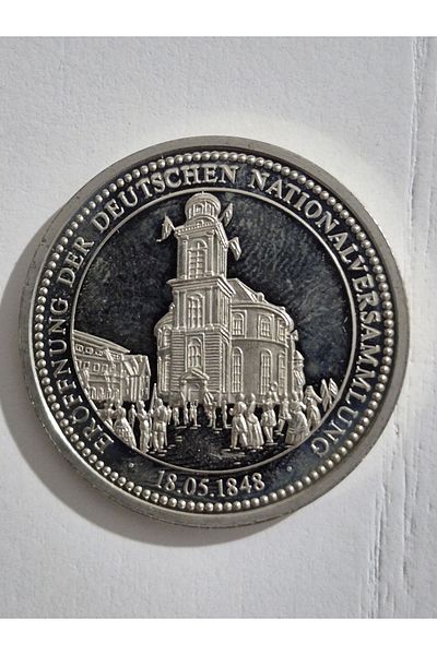 Edi Antik Germany National Assembly Themed Commemorative Medal. The Original Period