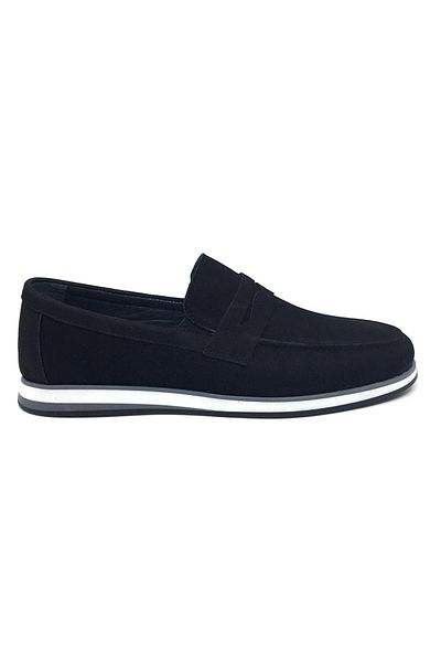 Taşpınar Ayakkabı Kale 100% Nubuck Leather Men's Summer Comfortable Casual Loafer Classic Shoes 40-44