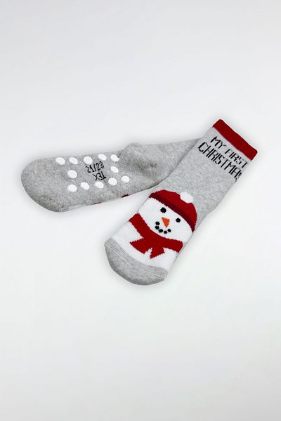 Globaby Unisex Baby Kids Winter Christmas Patterned Socks