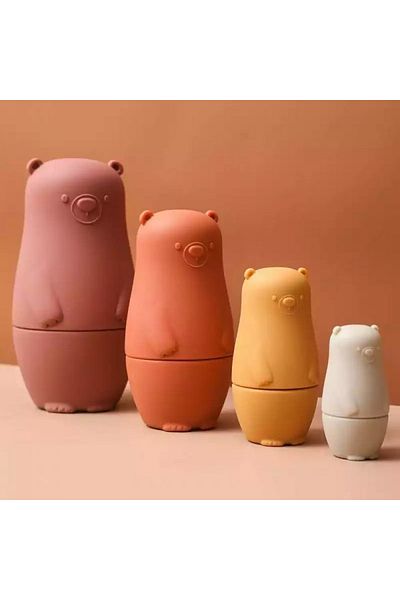 Little Cloud Brown Bear Set (Building and Assembly Toys)
