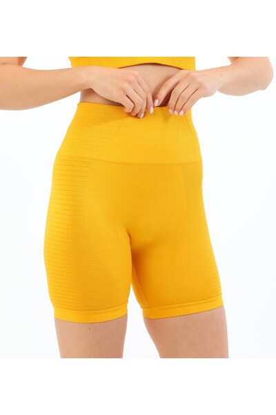 bazaar-turkey all you need طماق رياضية نسائية 5539 أصفر