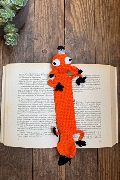 Talinhandmade Amigurumi Fox Bookmark