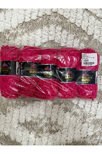SÜSLÜTASARIM Himalaya dolphine loop (500 gram)(fuşya)