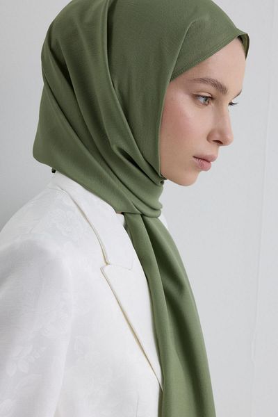 Fenza Paris Silk Light Khaki Color Cotton Shawl