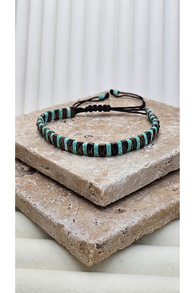 AURA Hematite Stone Natural Stone Bracelet Multicolor