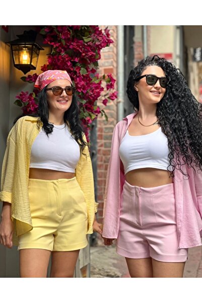 unique rain Women's Fillet Pocket Shorts