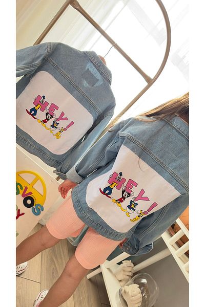 VOSVOSBABYSTORE JACHETĂ JEANS HEY UNISEX