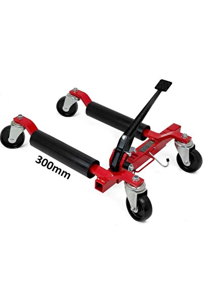 İBTAŞ NT TOOLS 300mm Tekerlekli Mekanik Araç Taşıma Sehpası Krikosu 700 KG