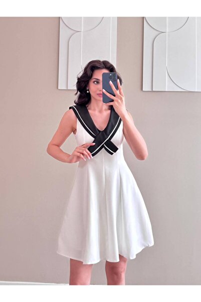 GÜLCAN GÜN Yaka Arabiyeli Mrk Model Elbise