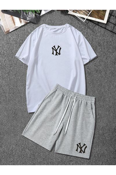 QWIM Shorts Tee Team Printed