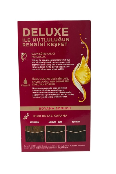 PALETTE DELUXE Palette Yoğun Renkler 4-0 Kahve