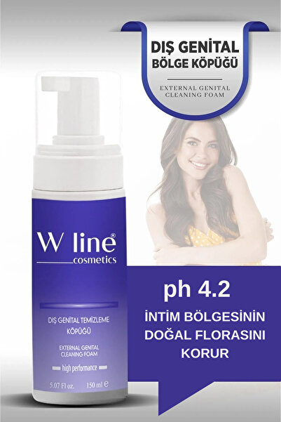 wline Genital Bölge Intim Köpüğü Jel 150 ml