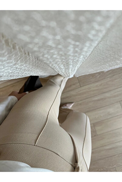 Butik Παντελόνι με στρίπες ελαστικό ύφασμα κρεπ - πλήρης ψηλή μέση