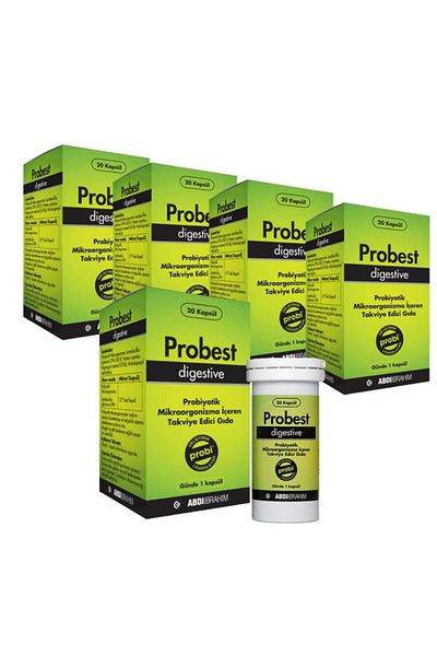 Probest Probiotic Digestive 20 Capsules 5 Pieces