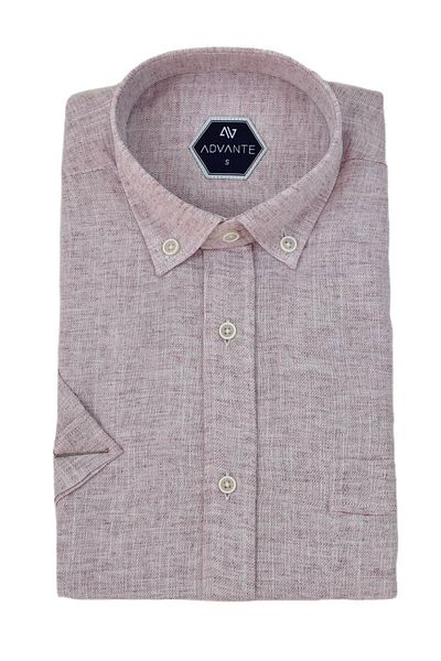 ADVANTE Men's Classic Single Pocket Short Sleeve Shirt Bgl-St04557