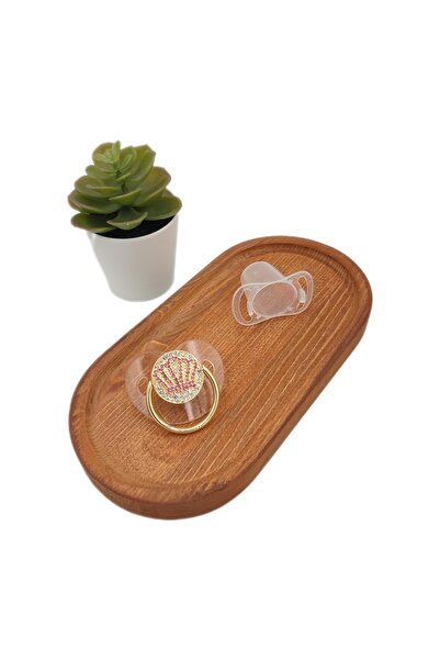 Serap Yılmaz Sahi Kaplama Kristal Taşlı Silikon Damaklı Bebek Emzik (0-6 AY) - 0234