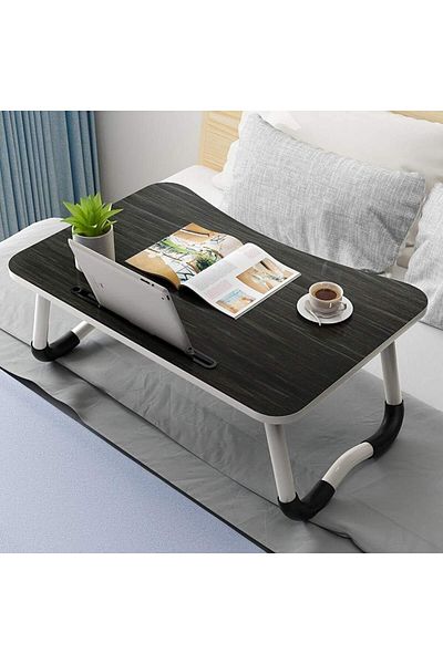 Generic Adjustable Laptop Bed Table Lap Standing Desk for Bed and Sofa Breakfast Bed Tray Laptop Lap Desk Fo