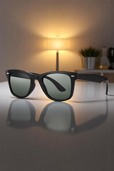 Daniel Klein 100% Polarized Uv400 Protection Black Color Wayfarer Original Unisex Sunglasses Dkgg6271C1