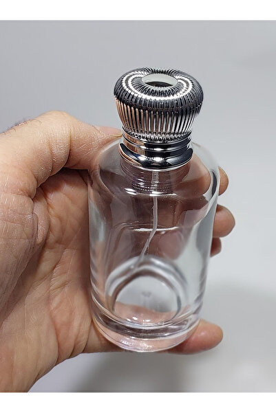 Durucam 10 ADET Cam Kolay kapama Sprey Kolonya Parfüm Şişesi 100 ml - Boş Şiş...