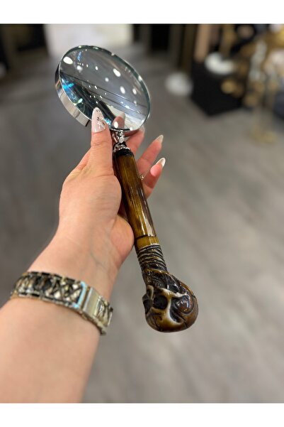 hediye ESTERHOMEDECOR Lupă model craniu importată
