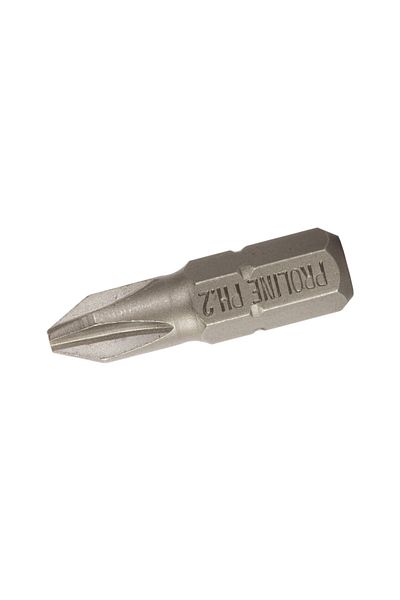 PROLINE Philips Bits 1/4" / 25Mm - Ph3, 25/Set