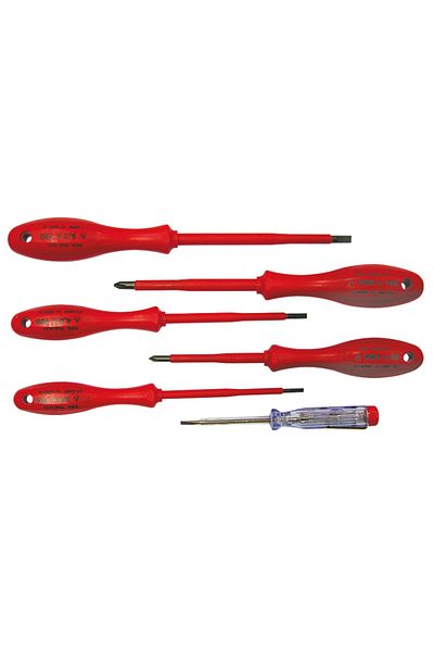 MEGA Set Surubelnite Izolate Pvc Plate Si Pz + Tester - 6P.
