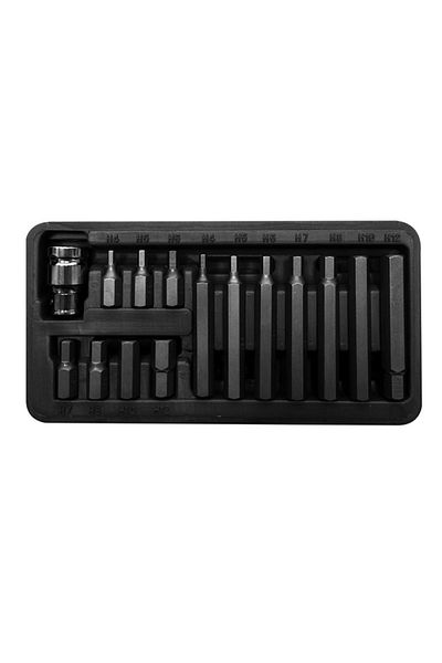 PROLINE Cr-Va S2 Hexagonal Bit Set - 15P.