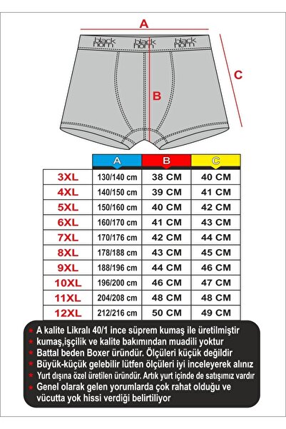 BlackHorn Large Size Boxer Oversized Lycra Boxer Gray