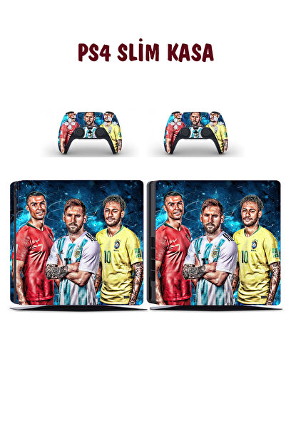 KT Decor Futbol Efsaneleri Playstation 4 Full Sticker Kaplama Seti
