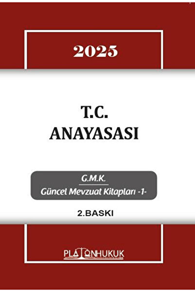 Platon Hukuk T.C. Anayasası / Kolektif / Platon Hukuk / 9786255569035